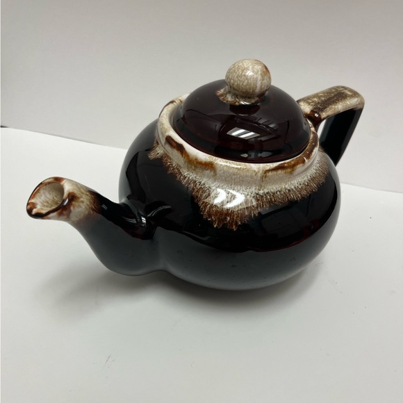 Donating soon ♥️🙏🏽 Pfaltzgraff ⚜️🤎⚜️ “Gourmet Brown" Drip Glaze Tea Pot - Picture 3 of 10